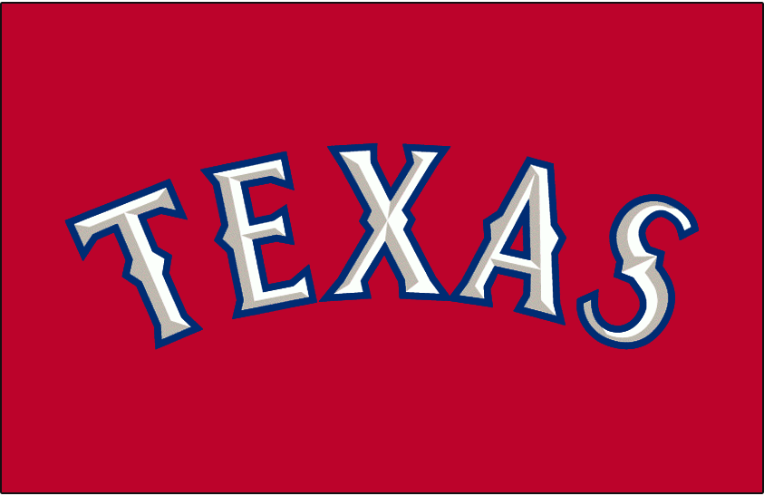 Texas Rangers 2009-2013 Jersey Logo t shirts DIY iron ons
